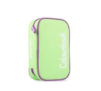 Colourbook - Joy School 1 Zip Pencil Case, Joy Lime, modern