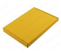 ☆Coloured Boxes☆A5/C5 8.8" x 6.3" x 0.8" (22.5cm x 16cm x 2cm) PIP Large Letter Cardboard Shipping Boxes ☆Quantity: 250 (Yellow)