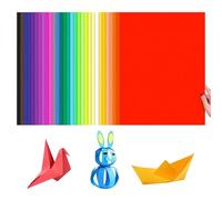 Coloured Card - 30 Assorted Colours,120 Sheets A4 Coloured Paper 180gsm Double-Sided Colorful Folding Paper for DIY School Arts Crafts Projects, Fun Crafting and Decorating