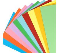 Coloured Card - A4 Card 250gsm 60 Sheets Thick Heavyweight Colour Cardstock, 10 Assorted Colours A4 Cards Paper for DIY Arts, Crafting Scrapbook, Creative Decor School Making Supplies, Home Office Use