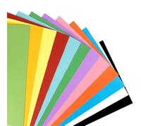 Coloured Card - A4 Cardstock 230GSM 60 Sheets of Thick Rainbow Coloured Paper, 12 Assorted Colours A4 Cards Paper for DIY Arts Decor School Making Supplies, Cutting Paper, Home Office Use