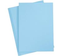 Coloured Cardboard A4 210 x 297 mm 180 g Sky Blue 20 Sheets