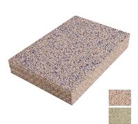 Coloured Cork Sheets for Arts & Crafts - Blue | 91.5 x 61 cm | 1 mm Thick | 75 Premium Multi-Use Cork Construction Sheets | DIY Sustainable Tiles | Cardboard & Felt Alternative | Laser Compatible