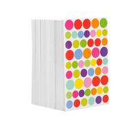 Coloured Dot Stickers,30 Sheets Self-Adhesive Colour Coding Labels,Dot Stickers Assorted Colours,Small Round Sticky Dots for Organising,Classroom Rewards,Planner & DIY Crafts