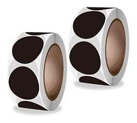 Coloured Dot Stickers Round Color Coding Dot Labels 1 Inch 25mm Self Adhesive Circle Stickers Sticky Labels Black