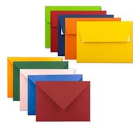 Coloured Envelopes Mixed/Assorted Sizes/Colours Mix â€“ Various Designs/Marke Gustav Neuser DIN C6 Colourful