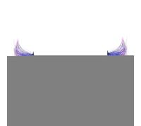 Coloured Eyelashes, Artificial Colourful Eyelashes - Reusable Eye Make-Up for Party Wedding Beginners Carnival Halloween Pride