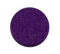 Coloured Felt Colorful 18MM Felt Pads for 25mm Essential Oil Diffusing Perfume Locket Pendant Locket Solid Colour Pads(Purple)
