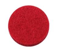 Coloured Felt Colorful 18MM Felt Pads for 25mm Essential Oil Diffusing Perfume Locket Pendant Locket Solid Colour Pads(Red)