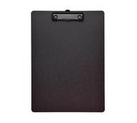 Coloured File Folders Memo Clip Board Clips, A4 File Folder Clipboard, Writing Pad, Test Paper Storage Organizer, School Supplies, Office Stationary Wallets Folders(Black)