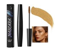 Coloured Glitter Mascara with Dazzling Sparkle - Waterproof Smudge-Proof Lash Makeup with Spiral Brush for Sensitive Eyes & Contact Lens Wearers, Long-Lasting Glitter Formula for Evening Events