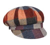 Coloured Herringbone Checks Newsboy Cap by Lierys