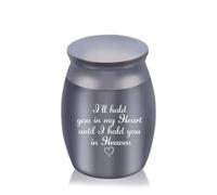 Coloured Keepsake Cremation Urn,I'll Hold You In My Heart Ashes Urn