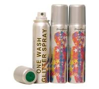 Coloured Lacquer Glitter Hair Spray Hologram/White 75 ml-sgs116