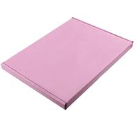 COLOURED LARGE LETTER POSTAL CARDBOARD MAILING SHIPPING BOX LETTERBOX (BLACK, BABY BLUE, BABY PINK, RED) (C5 (22.5cm x 16cm x 2cm), BABY PINK: 20 BOXES)