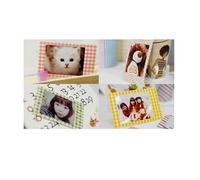 Coloured Mini Instant Picture Frame, Pack of 140 Photo Border Stickers, Film Photo Frame Stickers for Polaroid & Fujifilm Instax Mini Film 11 9 8 70 7s Camera Photo - The Film is Not Included