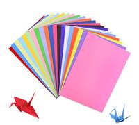 Coloured Paper 70gsm 100 Sheet A4, Coloured Paper A4 Pack Assorted, More Fun Crafting Decorating Sketch Cutting, DIY Arts Handmade Origami 20 Assorted Colours