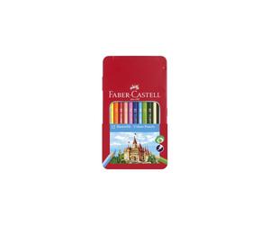 Coloured Pencils Castle Junior Steel/Wood 12 Pcs