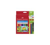 Coloured Pencils Trianular Junior 18 Cm Wood 24 Pcs