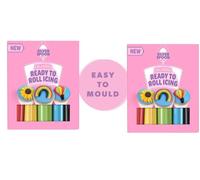 Coloured Ready to Roll Icing Sugar 5x100g 2 Pack,Silver Spoon coloured ready to roll icing comes pre-coloured and ready to use straight from the pack