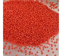 Coloured Styrofoam Balls Filler Beads Fun Crafts Polystyrene Foam (2.5mm-3.5mm) (Red C2163, 1 litre)