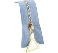 Coloured Zips,Nylon Zipper,2Pcs 20/70cm 3# Metal Close End Open Auto Lock Gold Silver Tooth Single Zip DIY Garment Sew Accessories Crafts Red,Open-End-60cm
