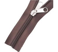Coloured Zips,Nylon Zipper, 5# Colorful Double Sided Pull Tab Open End Zip DIY Net Tent Bags Clothes Sewing Accessories Red,5Meter(5pcsSlider)