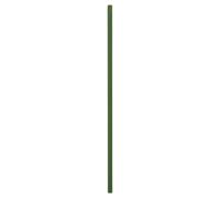 Colourfence Standard Square Post For Change In Direction Or Free Standing Colourfence Fencing - 2.4M/7.9Ft High In Green.
