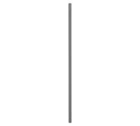 Colourfence Standard Square Post For Change In Direction Or Free Standing Colourfence Fencing - 2.4M/7.9Ft High In Grey.
