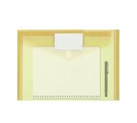 Colourful A4 Lever Arch File - Purple Plastic Material File Folder with Closure Waterproof Document Holder Portable Storage Folder for Papers | For Use in Workplace, On S