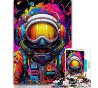 Colourful Astronauts Jigsaw Puzzles for Adults 2000 Piece Puzzle,Challenging To Complete But Fun And Humorous Birthday Present,Gifts,Wall Art 70x100cm