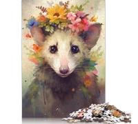 Colourful Baby Mouse 500 Piece Jigsaw Puzzle for Adults Family Game Teens Jigsaw Puzzle 500pcs (52x38cm)