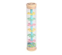 Colourful Beads Down Tube Rain Stick Musical Toy Raindrop Sound Beautiful Visual