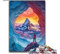 Colourful Beautiful Mountains 2000 Piece Jigsaw Puzzles, Art Interesting Stress Reduction Wishlist with Santa Claus for Age 14 (70x100cm)
