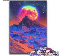 Colourful Beautiful Mountains Jigsaw Puzzles 2000 Pieces for Adults Teens, Staycation Kill Time Birthday Present, Gifts, Wall Art for 14+ (70x100cm)