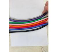 Colourful Bungee Cords with Hook 200cm Pack of 4 Heavy Duty Weatherproof & UV-Resistant Elastic Bungee Straps - Ideal for Securing Luggage, Camps, Tarps, Wheelie Bin Lid Covers