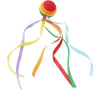 Colourful Car Antenna Ball EVA Aerial Long Ribbon Rainbow Ball Car-Styling Vehicle Antenna Decoration Professional and Fashion Exterior Accessories
