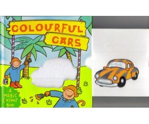 Colourful Cars - A Magic Colour Book