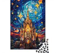Colourful Castles Puzzle Challenging And Brainteasing 100 Percent Recycled Cardboard Jigsaw Puzzle for Adults Teen Birthday Present 1000pcs (38x26cm)