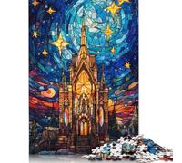 Colourful Castles Puzzle Customizable Pictures 100% Recycled Cardboard Jigsaw Puzzle for Adults Teen Unique Gift 1000pcs (75x50cm)