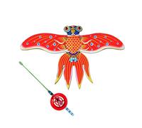 Colourful Childrens Play Toy Rod Dynamic Wing Kites For Garden Long Tail Dynamic Kites Outdoor Flying Family Gathering Flying For Outdoor Play (Multicolour2, One Size)