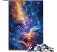 Colourful Cloud Explosion 1000 Piece Jigsaw Puzzles, Art Interesting Stress Reduction Wishlist with Santa Claus for Age 14 (26x38cm)