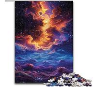 Colourful Cloud Explosion Jigsaw Puzzles for Adults 1000 Jigsaws, Fun Games Wall Decoration Unique Birthday And Xmas Gifts (26x38cm)