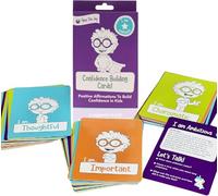 Colourful Confidence Booster Cards, Learn About Confidence, Educational Flashards for Confidence, Learn Your Emotions, Ages 4+