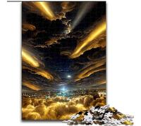 Colourful Dream Clouds Jigsaw Puzzles for Adults 1000 Jigsaws, Fun Games Every Piece Is Unique - Challenging Family Fun Game (26x38cm)