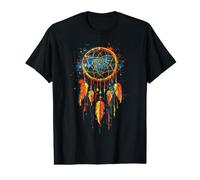 Colourful Dreamcatcher Native American Indian Tribe Value Graphic T-Shirt