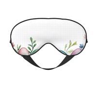 Colourful Easter Cake Print Sleep Mask with Adjustable Strap, Comfortable Eye Cover for Travel, Yoga, Napping, Sleeping & Relaxation