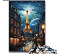 Colourful Eiffel Tower Jigsaw Puzzles for Teenagers 2000 Pieces, Suitable for Ages 14 And Up Family Fun It Is Ideal As A Gift for The Whole Family (70x100cm)