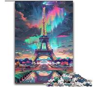Colourful Eiffel Tower Puzzles for Adults Teens 2000pc Puzzle, Interesting Stress Reduction Parent-child Interaction (70x100cm)