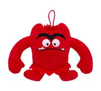Colourful Emotion Monster Plush Emotional Learning Animal Dolls,Red | Soft Stuffed Dolls for Student, Inspired by Emotion Learning Story Multicolour Decorative Plush for Display & Gifting
